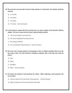 نمونه سوالات پرومتریک پرستاری (2)