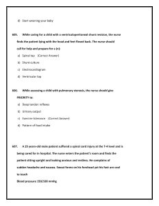 نمونه سوالات پرومتریک پرستاری (4)